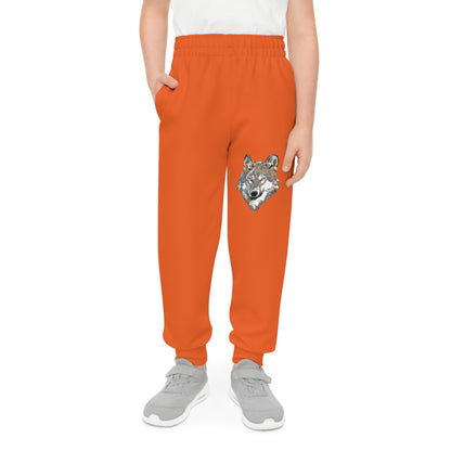 Youth Joggers: Wolves Orange