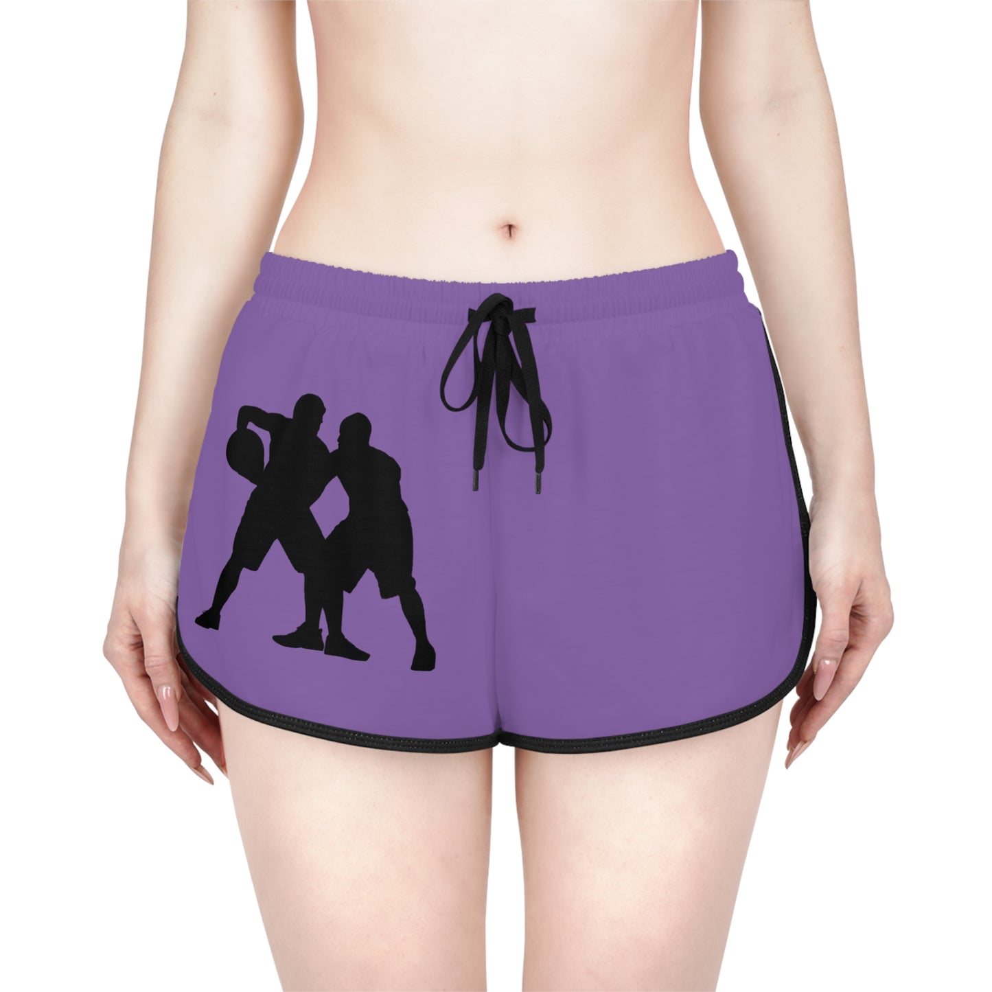 Women's Relaxed Shorts: Basketball Lite Purple