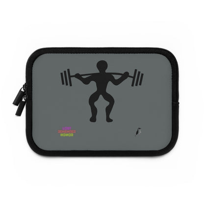 Laptop Sleeve: Weightlifting Dark Grey