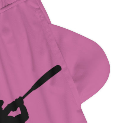 Basketball Rib Shorts: Baseball Lite Pink