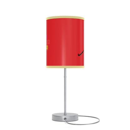 Lamp on a Stand, US|CA plug: Hockey Red