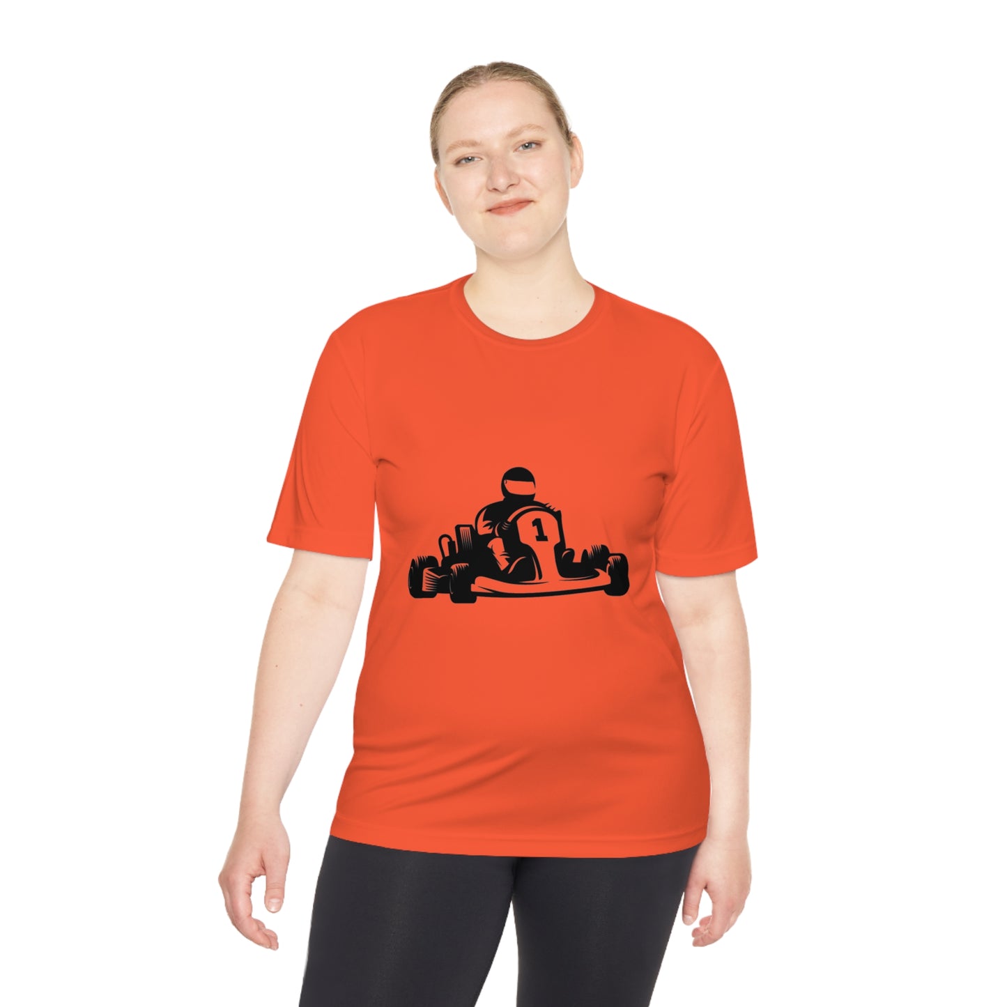 Moisture Wicking Tee: Racing #1