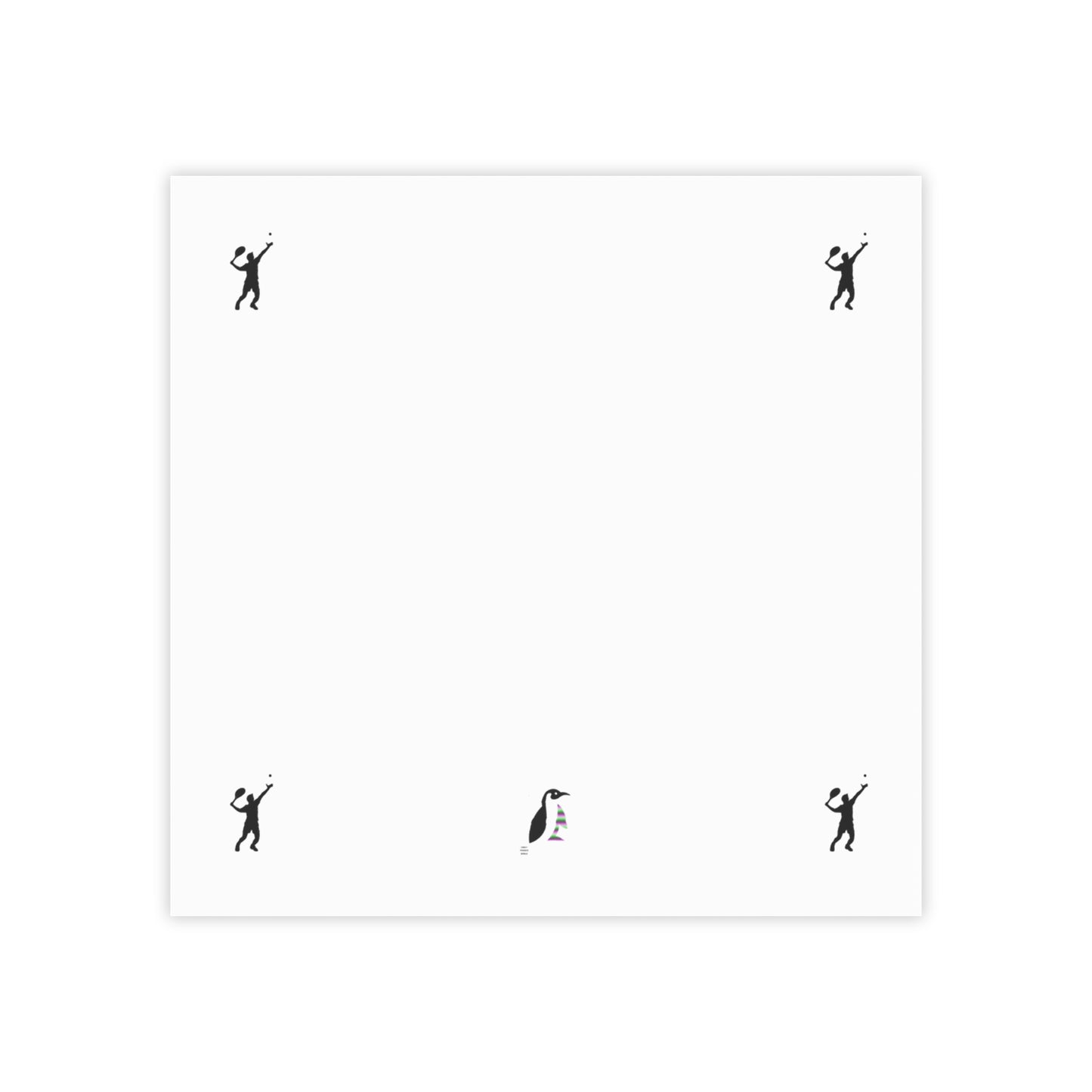 Post-it® Note Pads: Tennis White