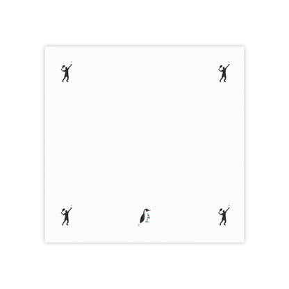 Post-it® Note Pads: Tennis White