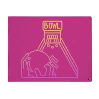 Placemat, 1pc: Bowling Pink