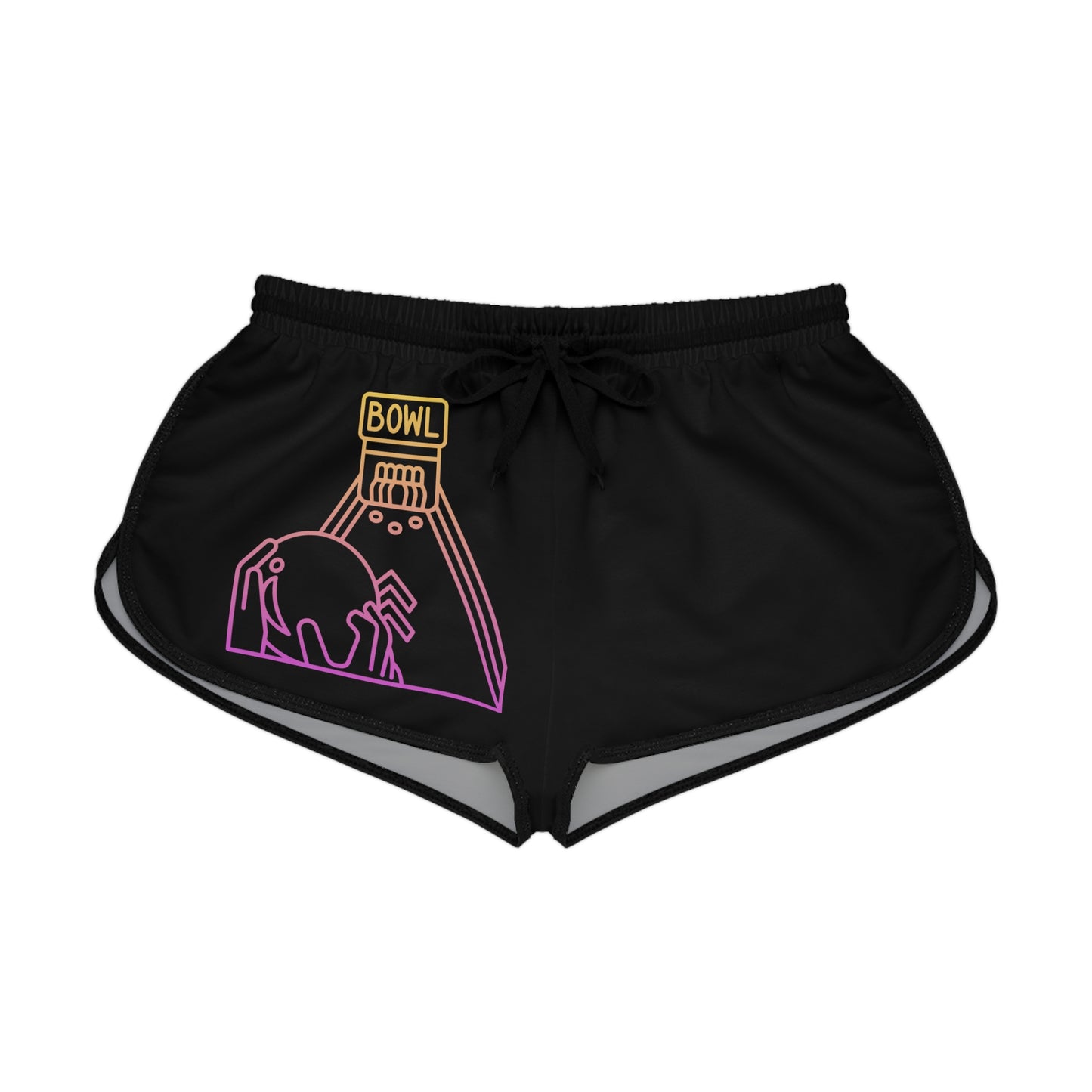 Women's Relaxed Shorts: Bowling Black