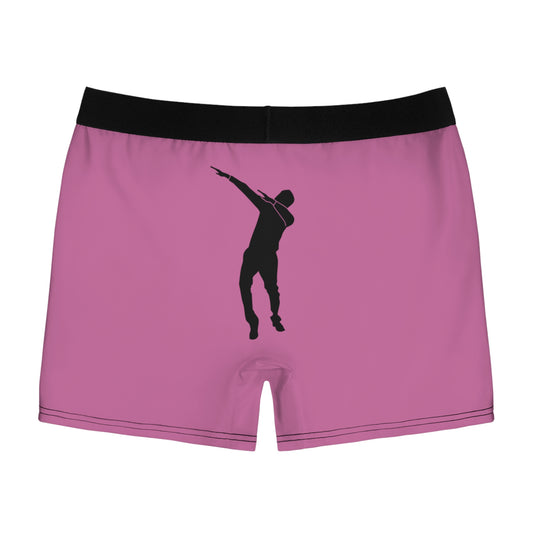 Men's Boxer Briefs: Dance Lite Pink