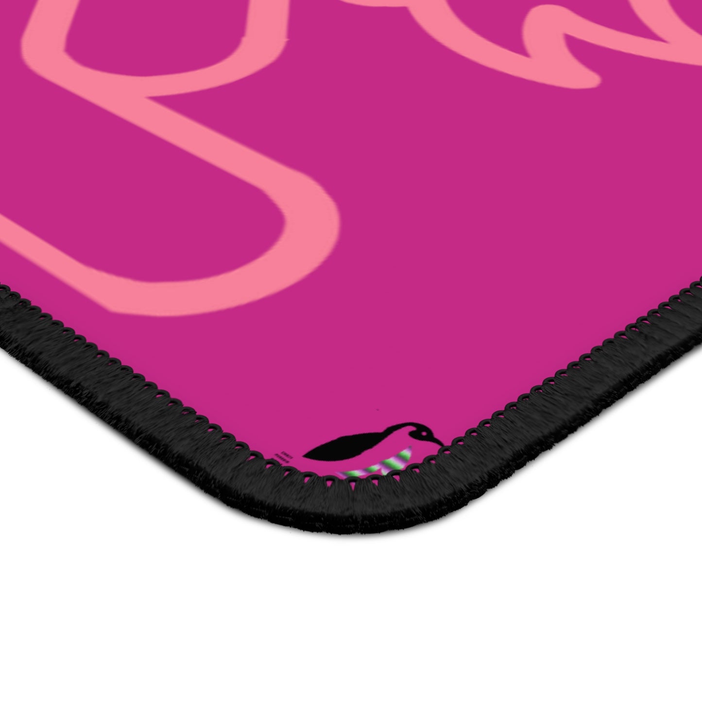 Gaming Mouse Pad: Fight Cancer Pink