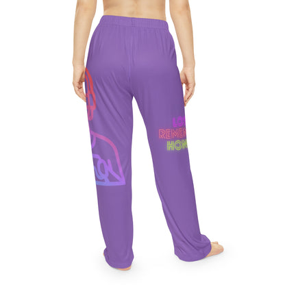 Women's Pajama Pants: Gaming Lite Purple