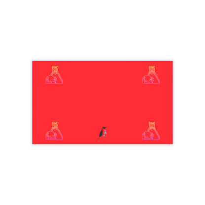 Post-it® Note Pads: Bowling Red