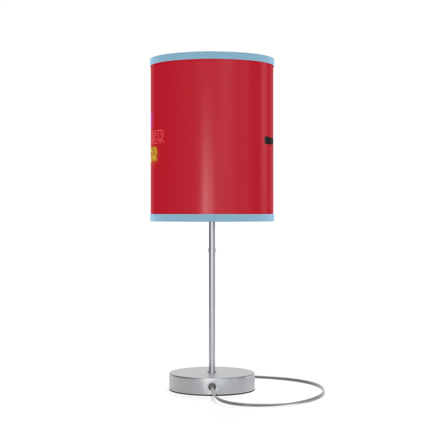 Lamp on a Stand, US|CA plug: Fishing Dark Red