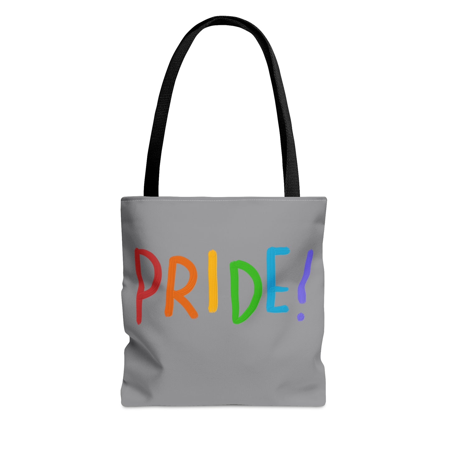 Tote Bag: LGBTQ Pride Grey