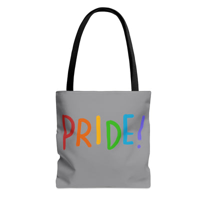 Tote Bag: LGBTQ Pride Grey