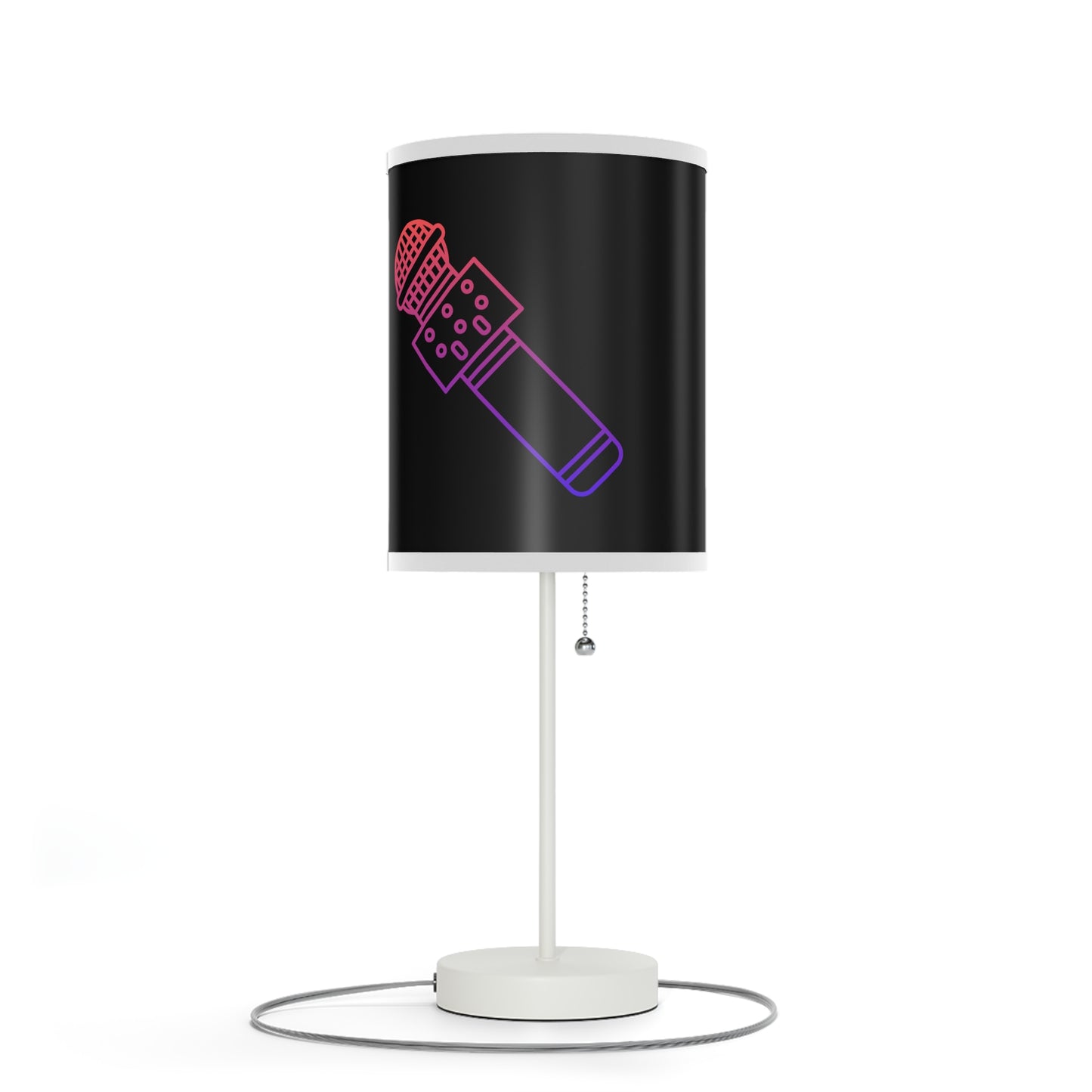 Lamp on a Stand, US|CA plug: Music Black