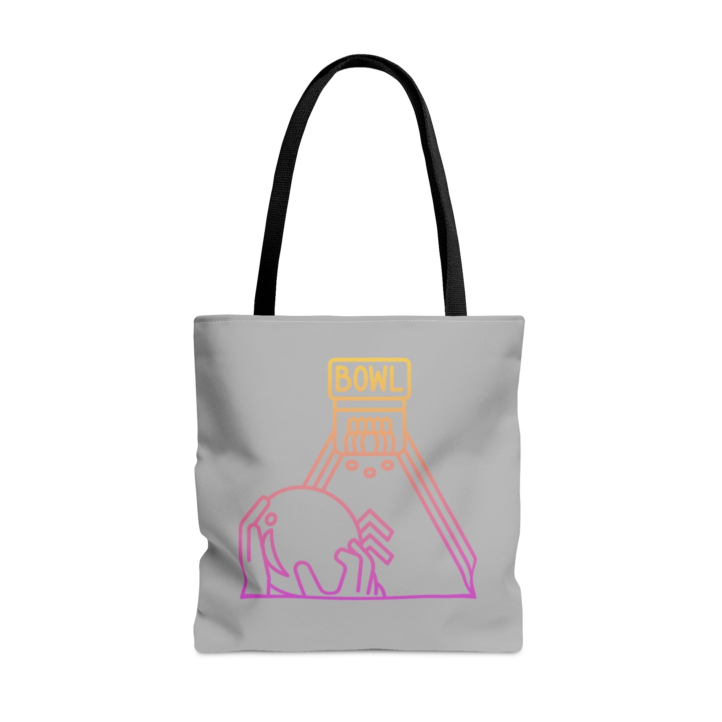 Tote Bag: Bowling Lite Grey