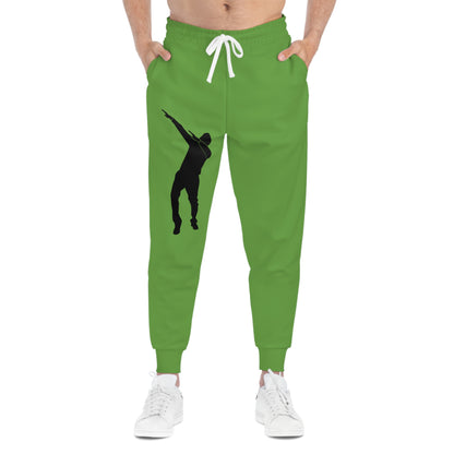 Athletic Joggers: Dance Green