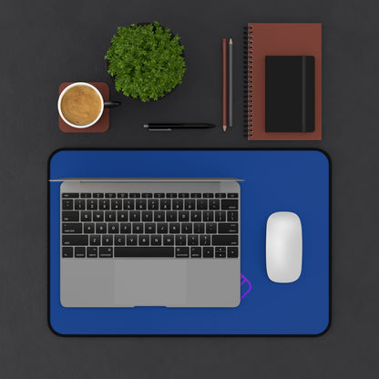 Desk Mat: Music Dark Blue