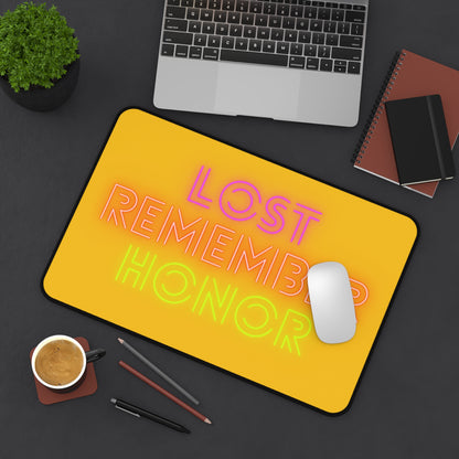 Desk Mat: Lost Remember Honor Yellow