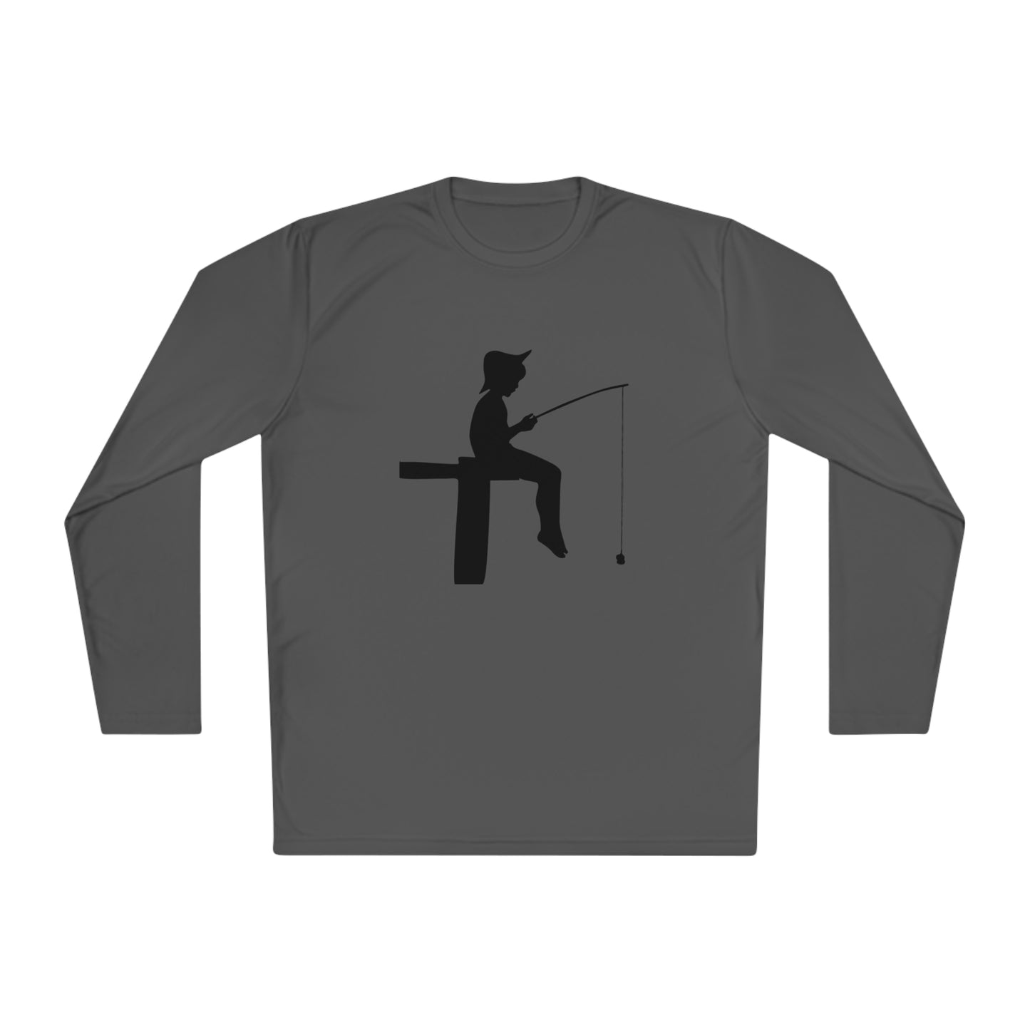 Lightweight Long Sleeve Tee: Fishing #1