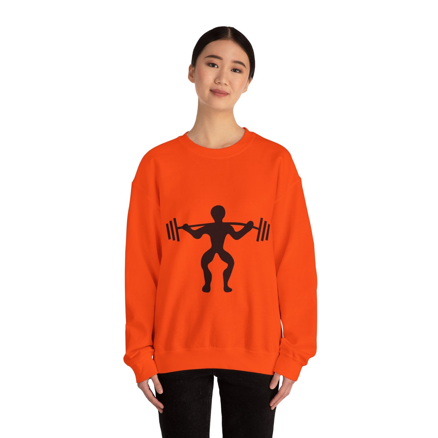 Heavy Blend™ Crewneck Sweatshirt: Weightlifting #1