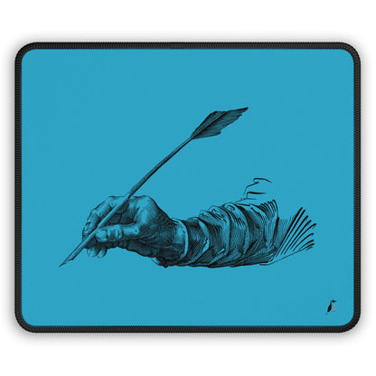 Gaming Mouse Pad: Writing Turquoise