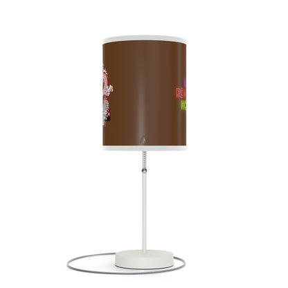 Lamp on a Stand, US|CA plug: Dragons Brown