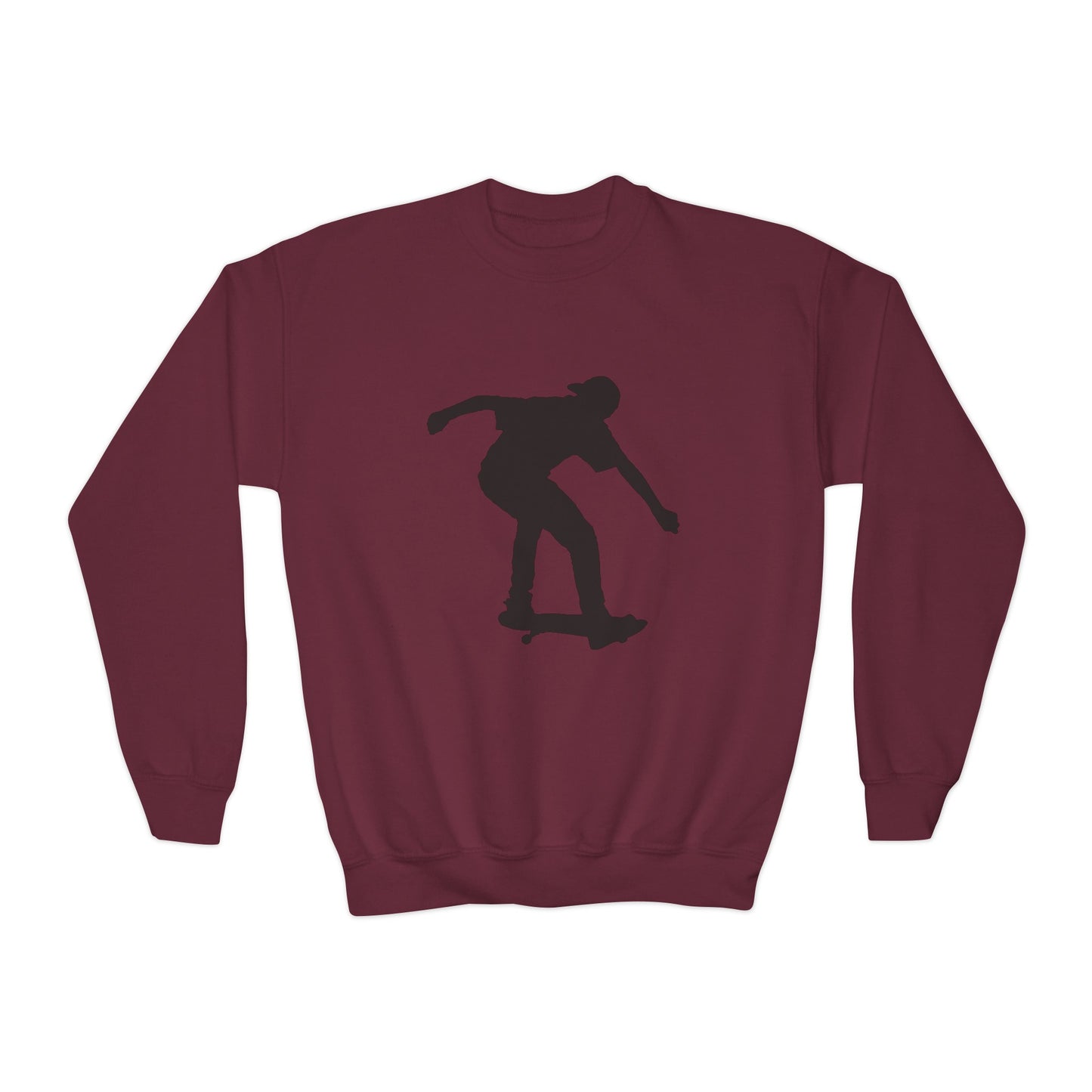 Youth Crewneck Sweatshirt: Skateboarding 