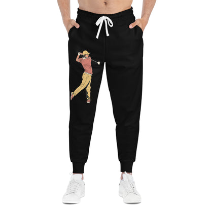 Athletic Joggers: Golf Black