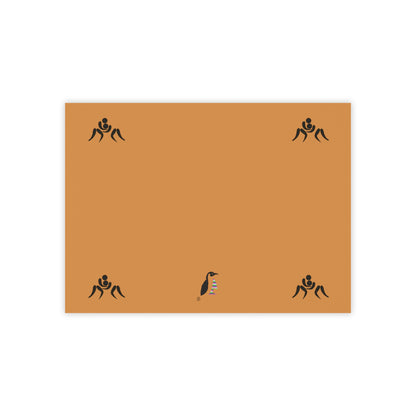 Post-it® Note Pads: Wrestling Lite Brown