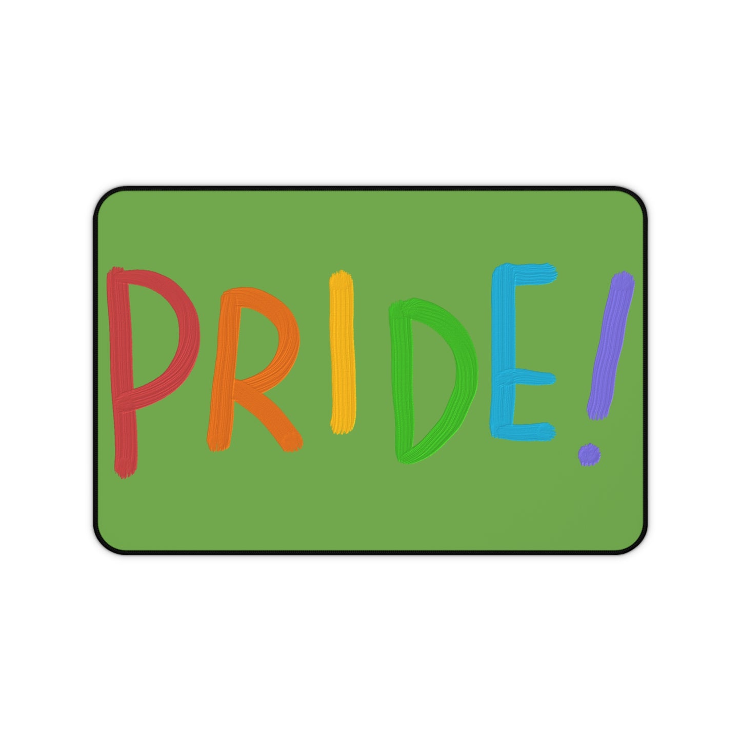 Desk Mat: LGBTQ Pride Green