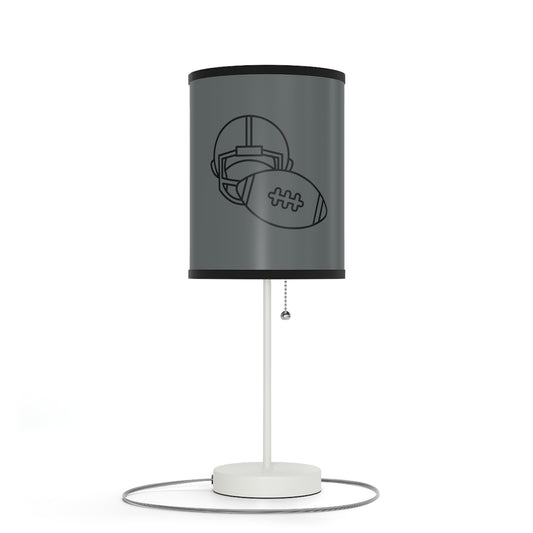 Lamp on a Stand, US|CA plug: Football Dark Grey