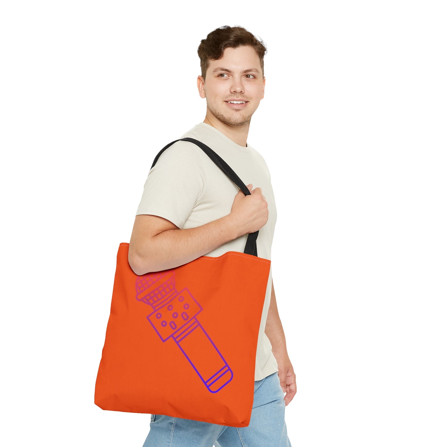 Tote Bag: Music Orange