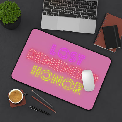 Desk Mat: Lost Remember Honor Lite Pink