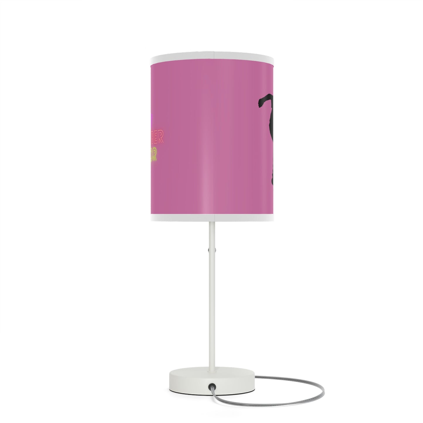 Lamp on a Stand, US|CA plug: Skateboarding Lite Pink