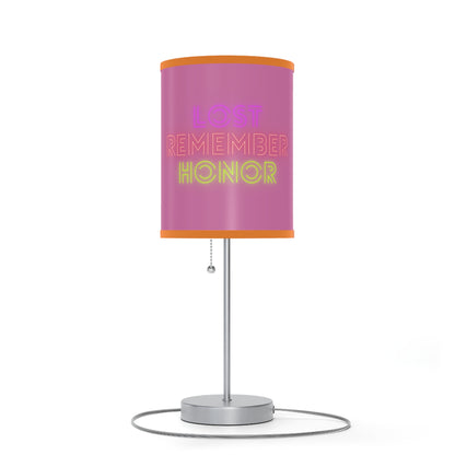 Lamp on a Stand, US|CA plug: Wolves Lite Pink