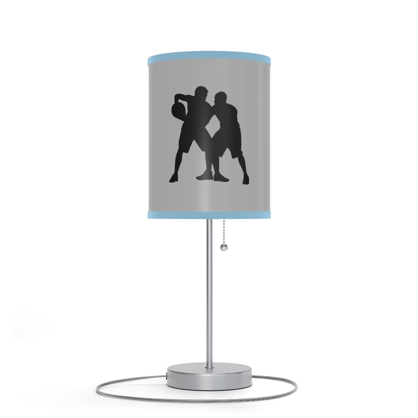 Lamp on a Stand, US|CA plug: Basketball Lite Grey 