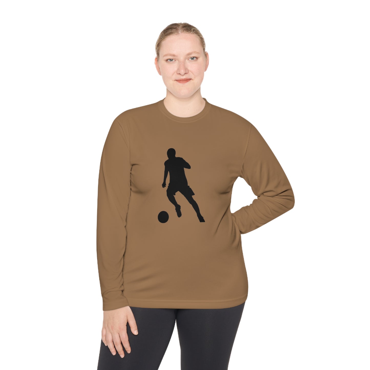 Lightweight Long Sleeve Tee: Soccer #1