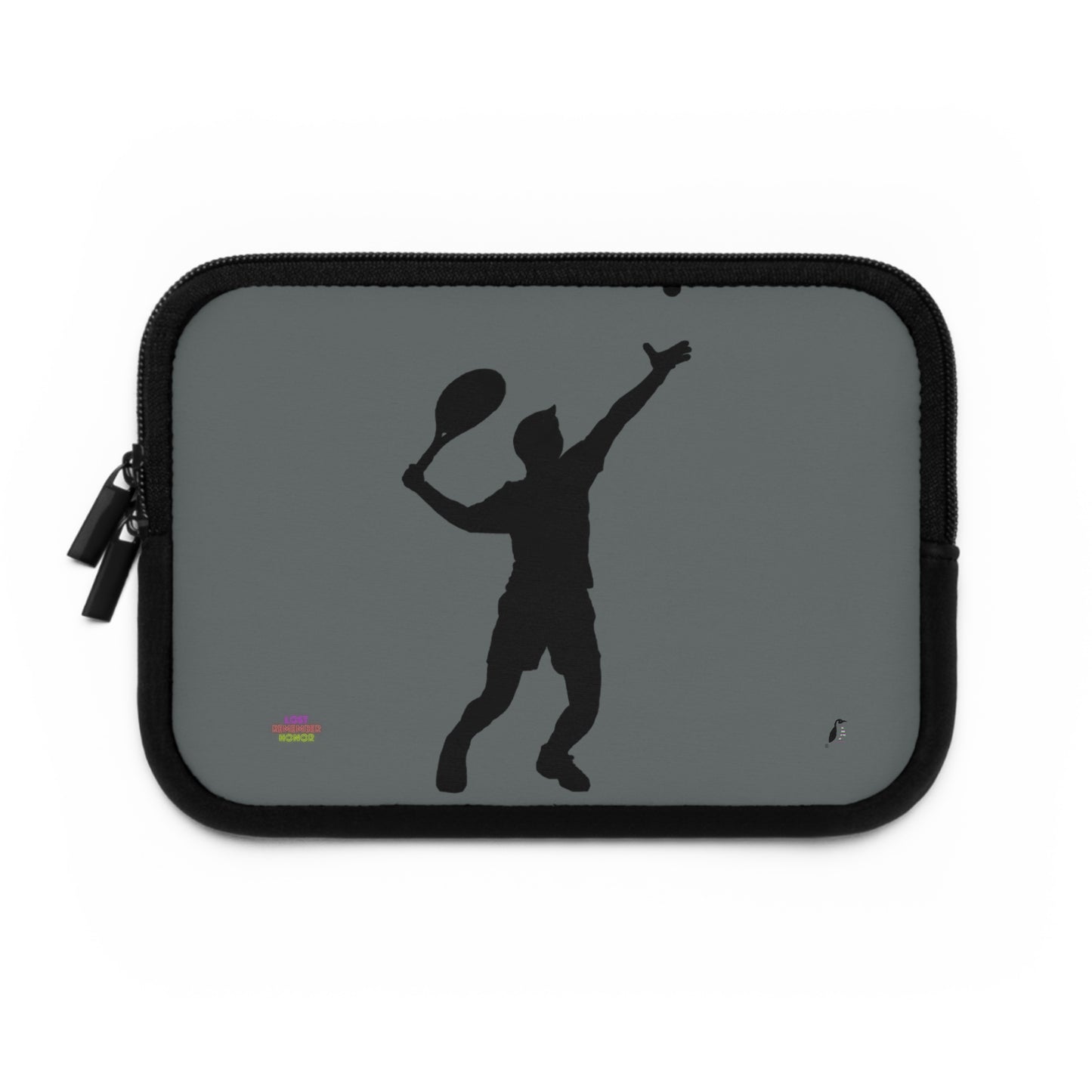 Laptop Sleeve: Tennis Dark Grey