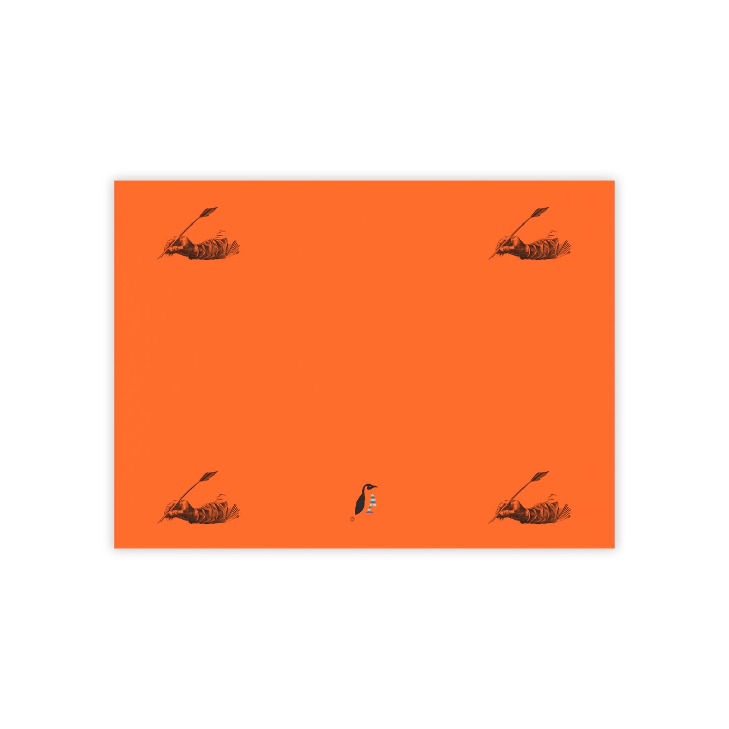 Post-it® Note Pads: Writing Orange