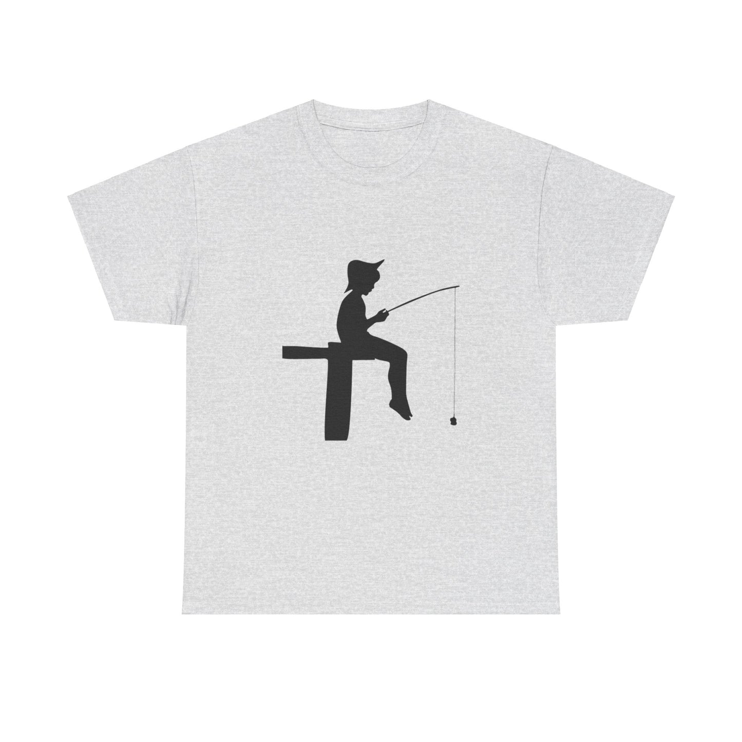 Heavy Cotton Tee: Fishing #1