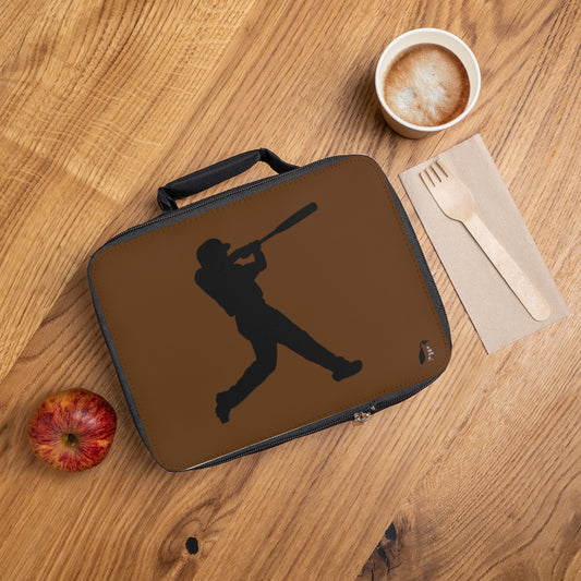 Lunch Bag: Baseball Brown