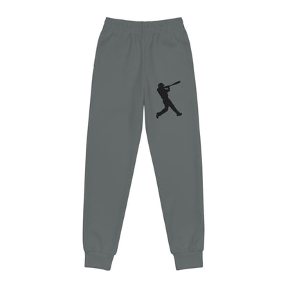 Youth Joggers: Baseball Dark Grey