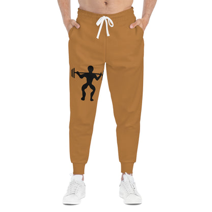 Athletic Joggers: Weightlifting Lite Brown