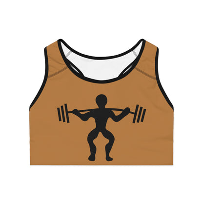 Sports Bra: Weightlifting Lite Brown