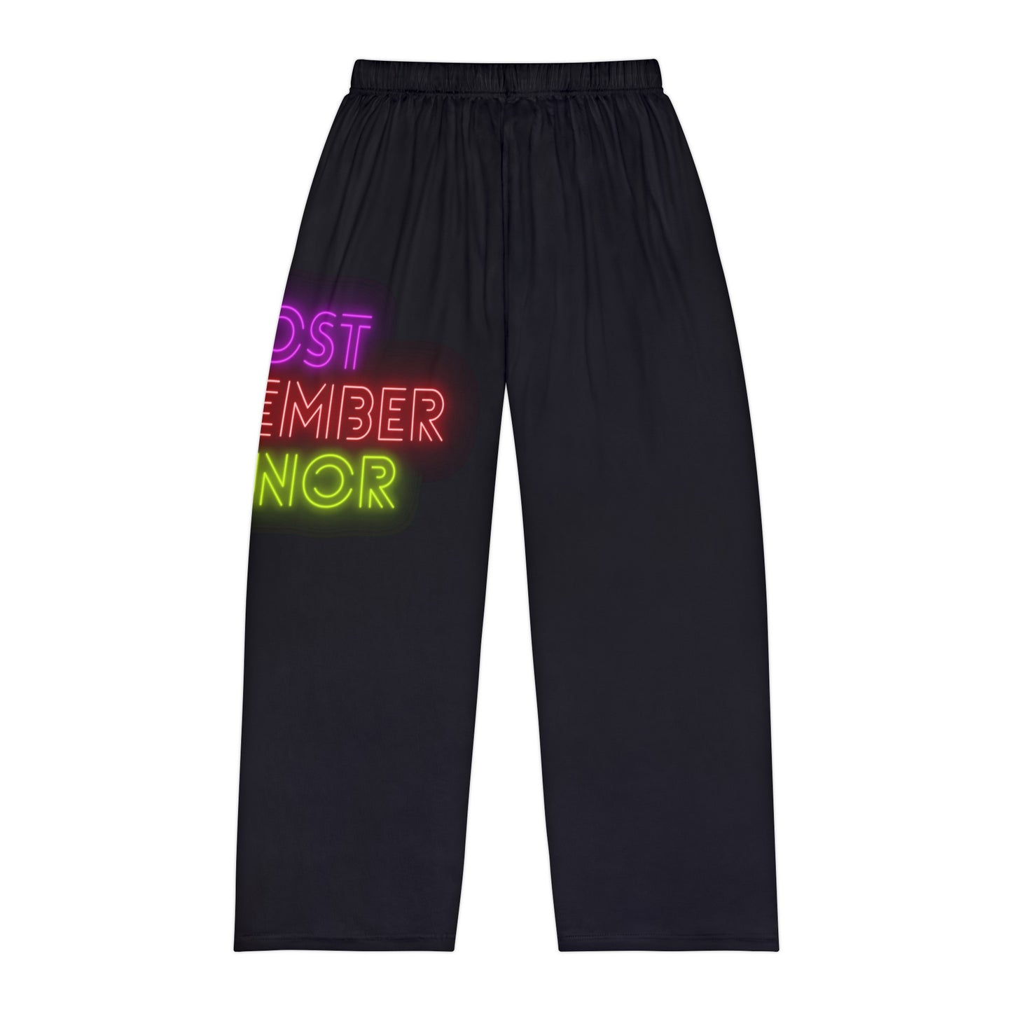 Men's Pajama Pants: Lost Remember Honor Black