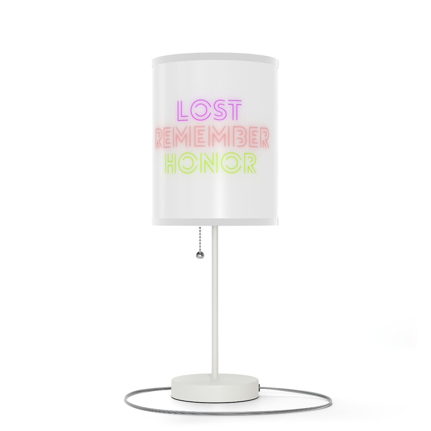 Lamp on a Stand, US|CA plug: Golf White 