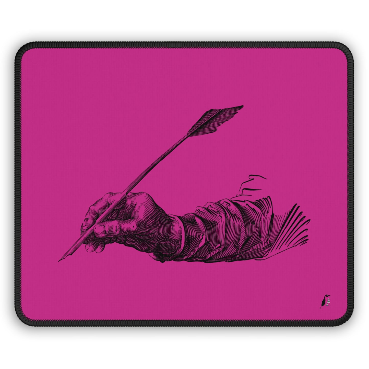 Gaming Mouse Pad: Writing Pink