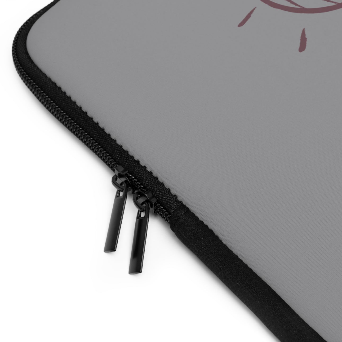 Laptop Sleeve: Volleyball Grey