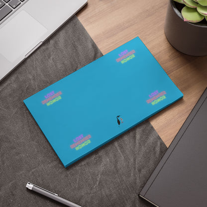 Post-it® Note Pads: Lost Remember Honor Turquoise