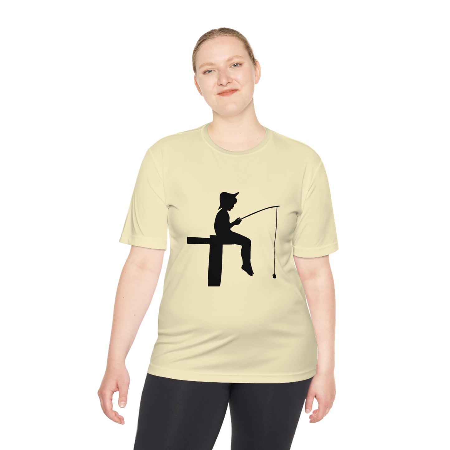 Moisture Wicking Tee: Fishing #2